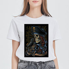 Load image into Gallery viewer, New Arrivals Spring Women футболка женская Tshirt Round Collar Punk T Shirt Top Tee Funny Versatile Summer Clothes T-shirts