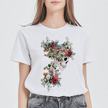 Load image into Gallery viewer, New Arrivals Spring Women футболка женская Tshirt Round Collar Punk T Shirt Top Tee Funny Versatile Summer Clothes T-shirts