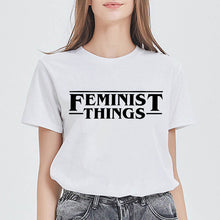 Load image into Gallery viewer, New Arrivals Spring Women футболка женская Tshirt Round Collar Punk T Shirt Top Tee Funny Versatile Summer Clothes T-shirts