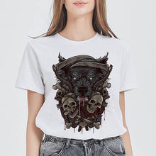 Load image into Gallery viewer, New Arrivals Spring Women футболка женская Tshirt Round Collar Punk T Shirt Top Tee Funny Versatile Summer Clothes T-shirts

