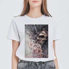 Load image into Gallery viewer, New Arrivals Spring Women футболка женская Tshirt Round Collar Punk T Shirt Top Tee Funny Versatile Summer Clothes T-shirts
