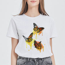 Load image into Gallery viewer, New Arrivals Spring Women футболка женская Tshirt Round Collar Punk T Shirt Top Tee Funny Versatile Summer Clothes T-shirts
